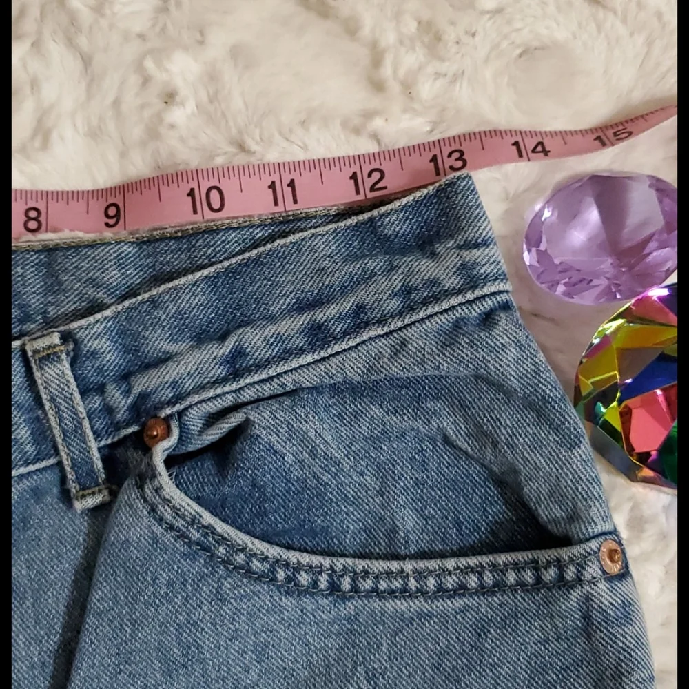 CHIC by H-I-S High rise 'Mom Jeans' 80s size 10 tall  retro thick denim - Picture 7 of 13